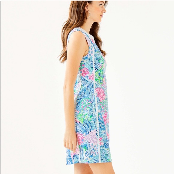 Mila Stretch Shift Dress - Picture 4 of 15